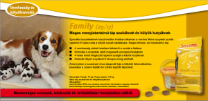 Josera termékcsalád,