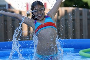 Felfújható medencét otthonra